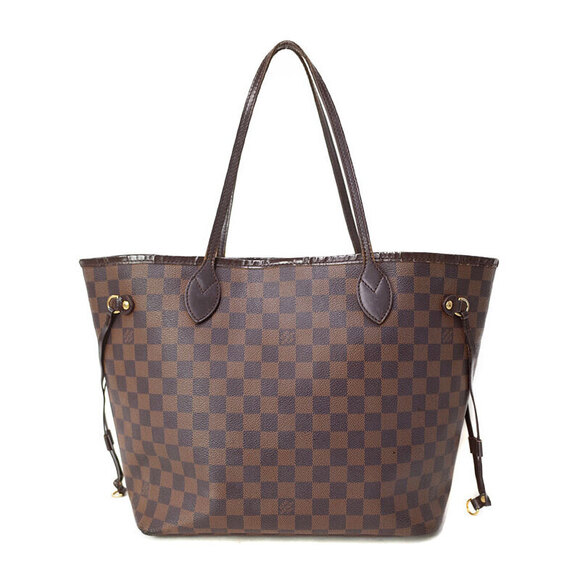 Louis Vuitton Handbags - Louis Vuitton Damier Ebene Brown Neverfull Tote Bag